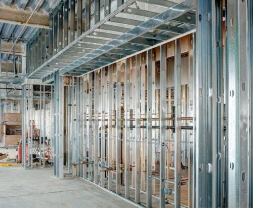 metal framing installation