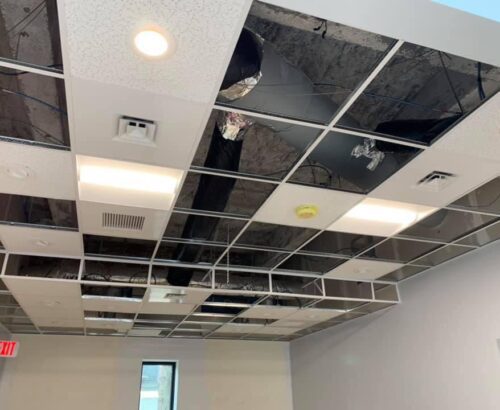 Suspended Ceiling Tile Installation and Repair