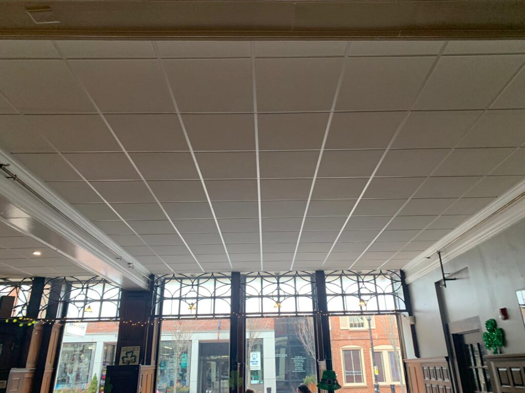 Ceiling Installation Hotel