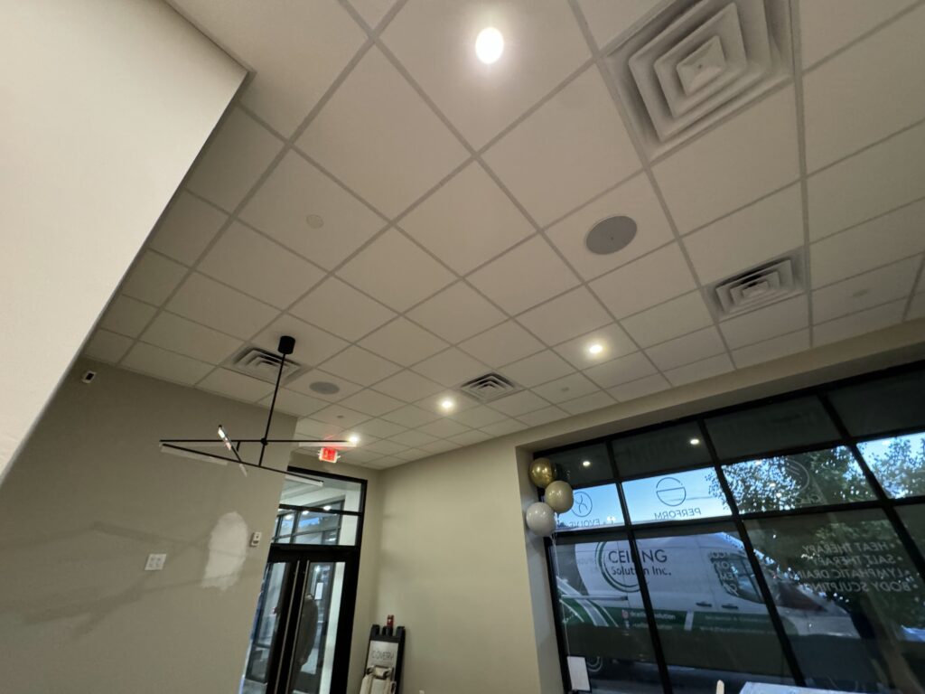 Ceiling Installation in Sudbury