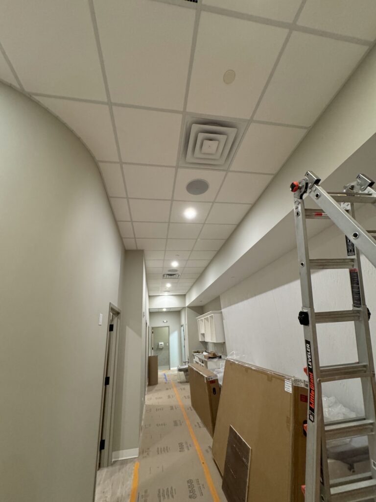 Ceiling Installation in Sudbury